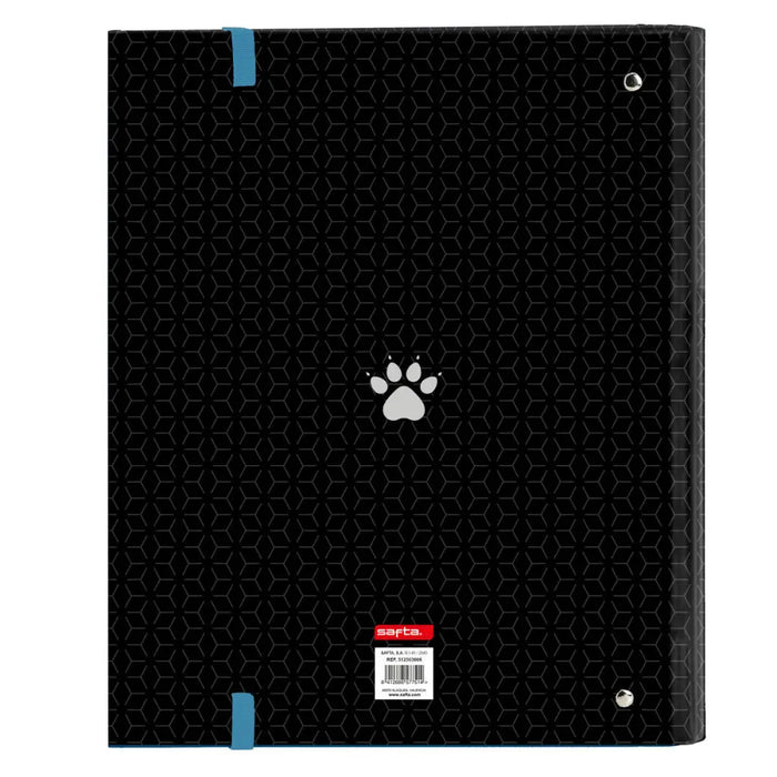 Папка с пръстени Kelme Iron Черен 27 x 32 x 3.5 cm
