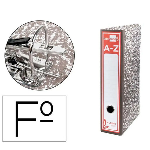Папка с пръстени Liderpapel AZ49 A4 Сив (1 броя)