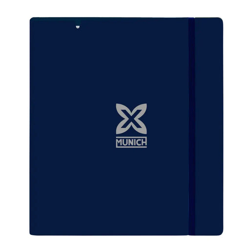 Папка с пръстени Munich Street Син Сив 27 X 32 X 4 cm