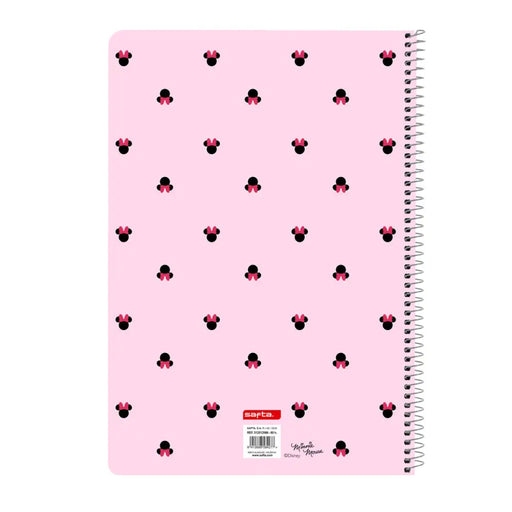 Папка с пръстени Minnie Mouse Naive Розов A4 21.5 x 31 x 1