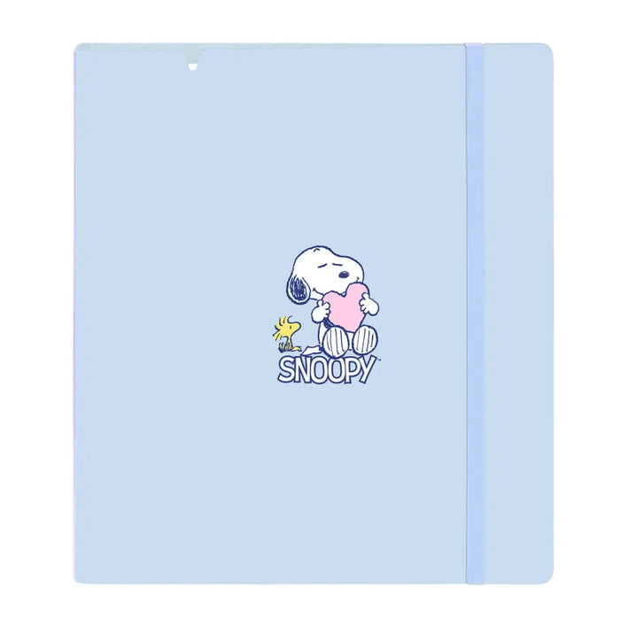 Папка с пръстени Snoopy Love Син 27 X 32 X 4 cm