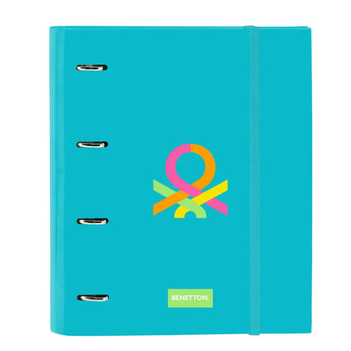 Папка с пръстени Benetton Summer Син 27 x 32 x 3.5 cm