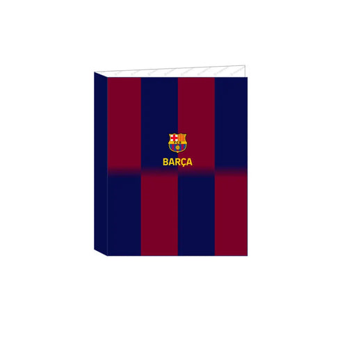 Папка с пръстени F.C. Barcelona Син Кестен A4 26.5 x 33 x 4