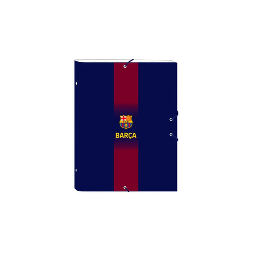 Папка с пръстени F.C. Barcelona Син Кестен A4 26 x 33.5 x 4