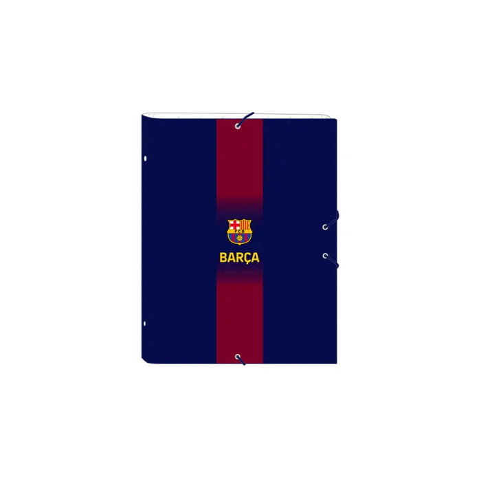 Папка с пръстени F.C. Barcelona Син Кестен A4 26 x 33.5 x 4