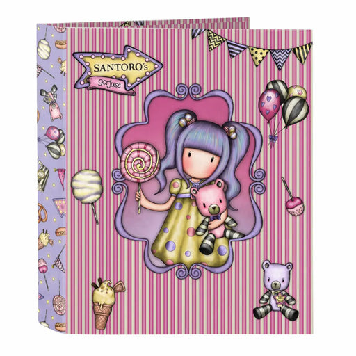 Папка с пръстени Gorjuss First prize Люляк A4 27 x 33 x 6 cm