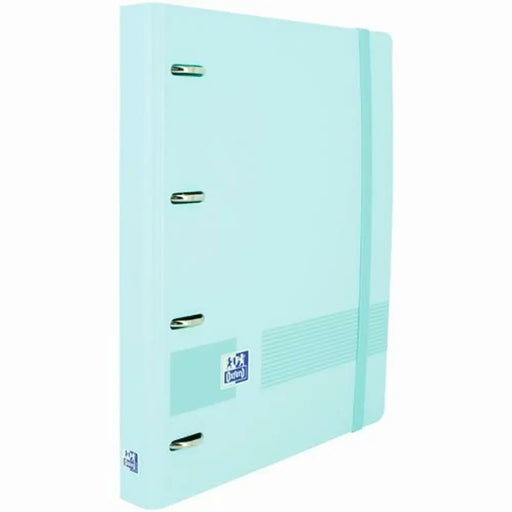 Папка с пръстени Oxford EuropeanBinder Пастелно Синьо A4+