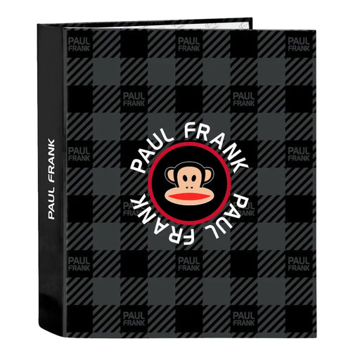 Папка с пръстени Paul Frank Campers Черен A4 (27 x 33 x 6