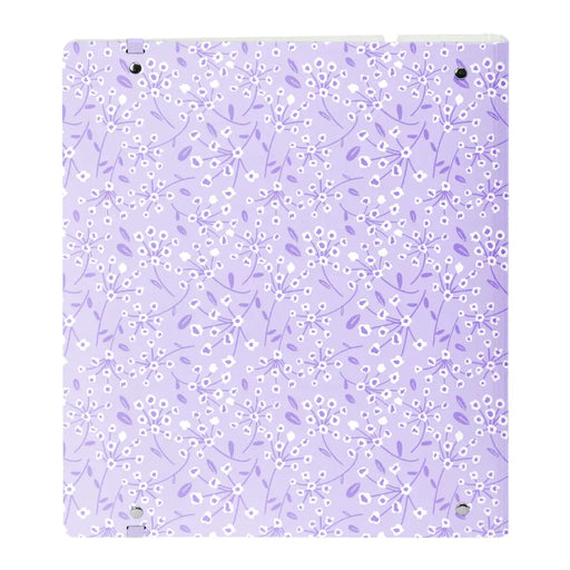 Папка с пръстени Safta Light purple flowers Лилав 27 X 32 X