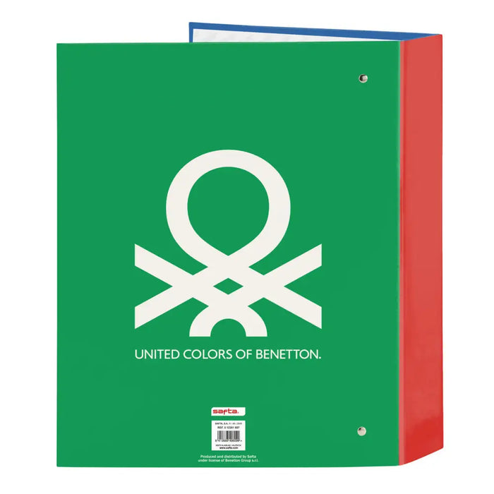 Папка с пръстени Benetton Topitos A4 (27 x 33 x 6 cm)