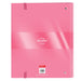 Папка с пръстени BlackFit8 Glow up A4 Розов (27 x 32 x 3.5