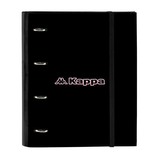Папка с пръстени Kappa Silver pink Черен Розов 27 x 32 x