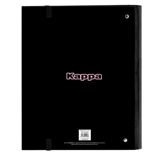 Папка с пръстени Kappa Silver pink Черен Розов 27 x 32 x