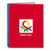 Папка с пръстени Benetton Pop Сив A4 (26.5 x 33 x 4 cm)