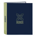 Папка с пръстени Munich North Морско син A4 27 x 33 x 6 cm