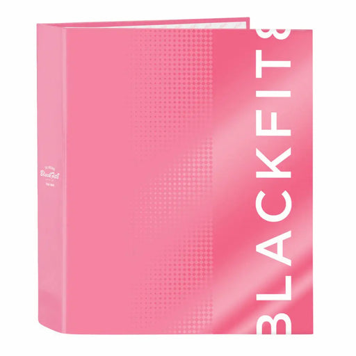 Папка с пръстени BlackFit8 Glow up Розов A4 27 x 33 x 6 cm
