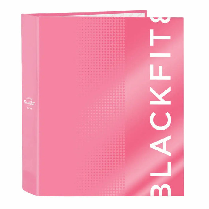 Папка с пръстени BlackFit8 Glow up Розов A4 27 x 33 x 6 cm