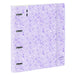 Папка с пръстени Safta Light purple flowers Лилав 27 X 32 X