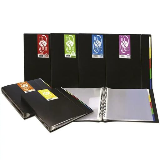 Папка за Сортиране Grafoplas IN & OUT Черен A4 (2 броя)
