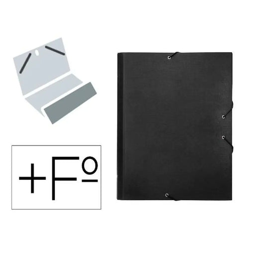 Папка за Сортиране Liderpapel CS02 A4 Черен