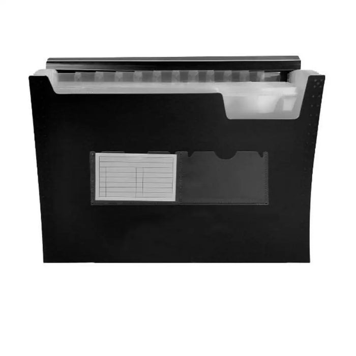 Папка за Сортиране Liderpapel FU35 Черен A4