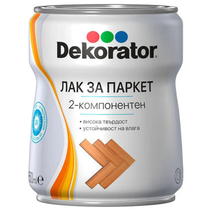 ПАРКЕТЕН 2К ЛАК ГЛАНЦ 650 ML ДВУКОМПОНЕНТЕН DEKORATOR