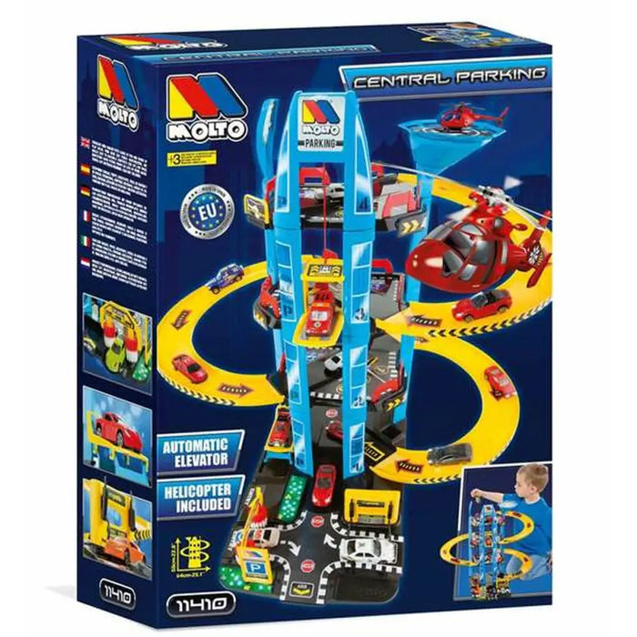 Паркинг с Автомобили Moltó 61 x 57 x 56 cm