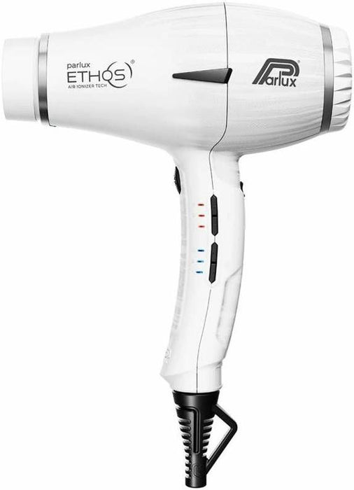 Parlux Йонизиращ сешоар с дигитален контрол Ethos, 2300W, бял
