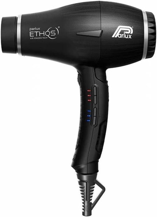 Parlux Йонизиращ сешоар с дигитален контрол Ethos, 2300W, черен