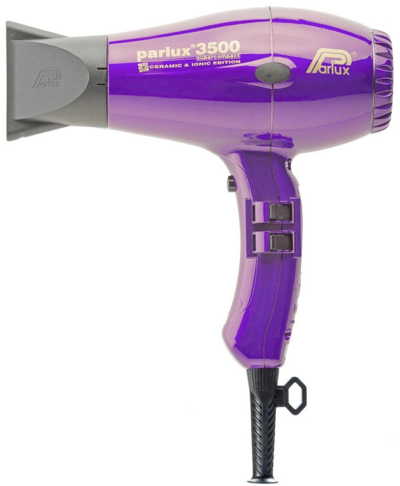 Parlux Сешоар 3500 Ceramic & Ionic Super Compact, 2000W, лилав