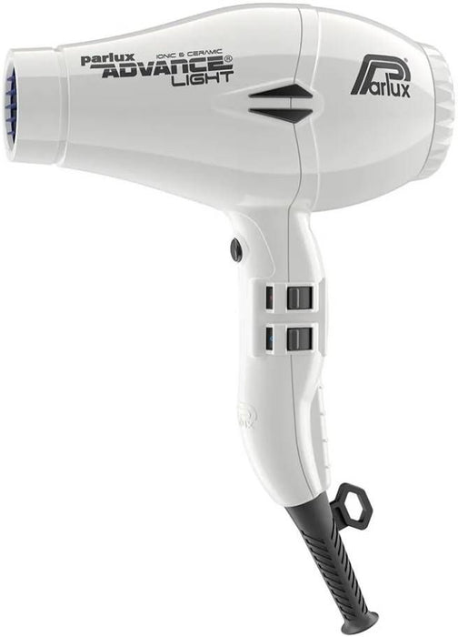 Parlux Йонизиращ сешоар Advance Light, 2200W, бял