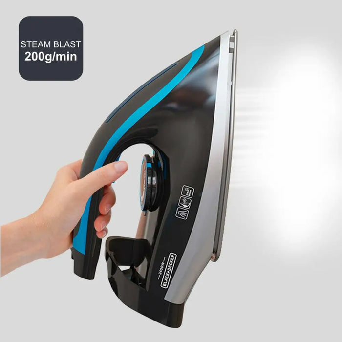 Парна ютия Black & Decker BXSS2401E Пластмаса 2400 W