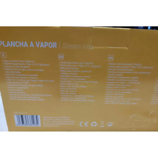 Парна ютия TM Electron Лилав 2400 W