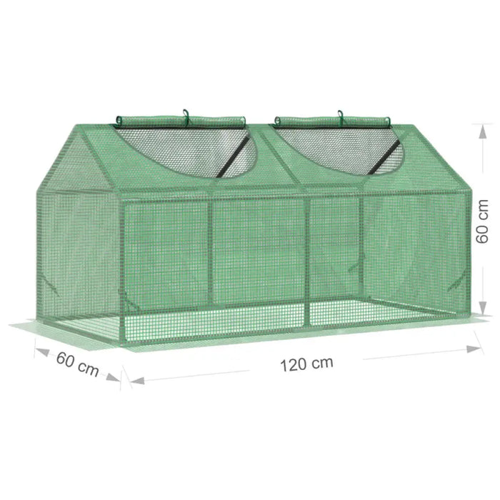 ПАРНИК 120X60X60CM GARDEN STAR HD-3196