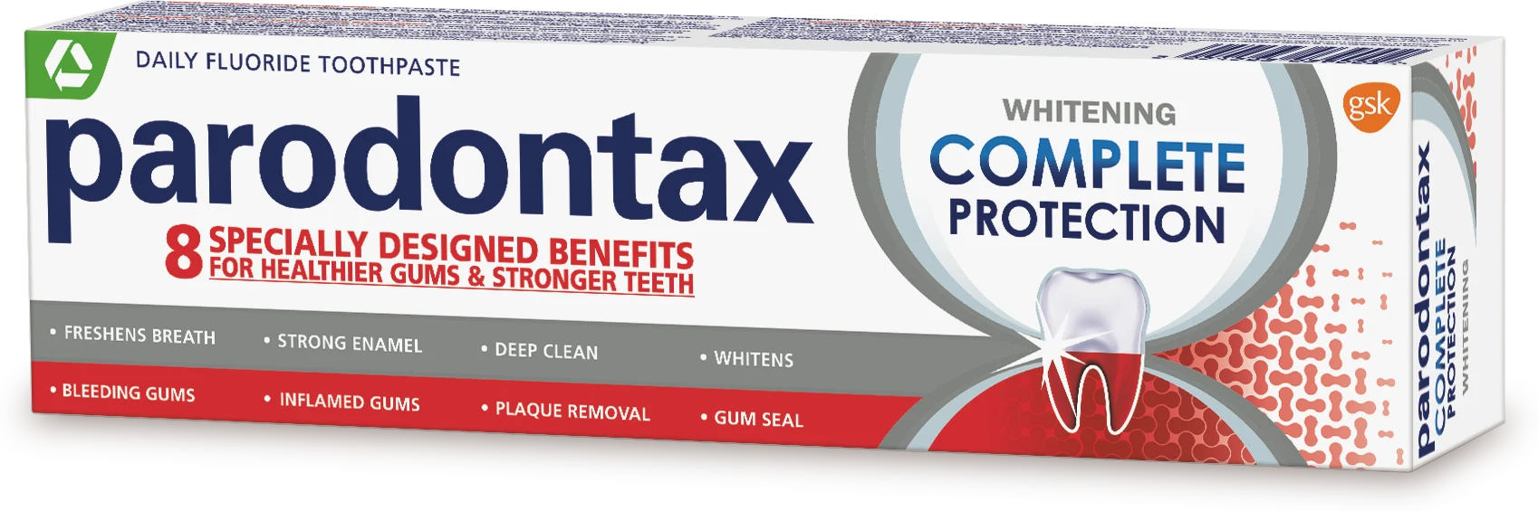 Паста за зъби Whitening Complete protection, 75 ml