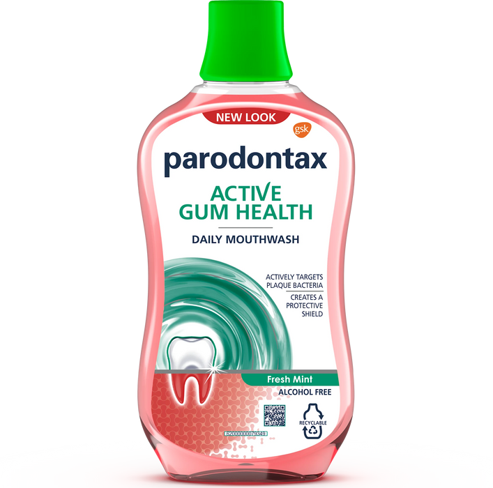 Вода за уста Daily gum care Fresh mint, 500 ml