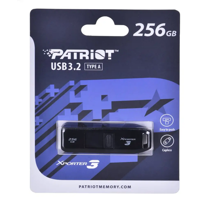 PARTIOT ФЛАШКА Xporter 3 256GB Type A USB 3.2