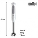 Пасатор Braun MQ50501MWH