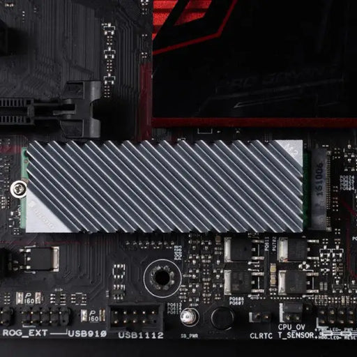 Пасивен охладител Jonsbo M.2 SSD оребрен Сив