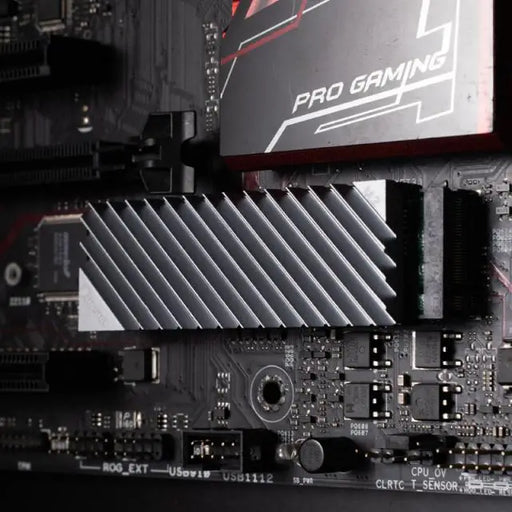 Пасивен охладител Jonsbo M.2 SSD оребрен Сив