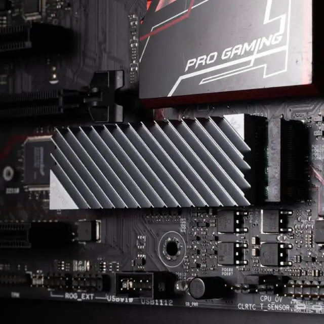 Пасивен охладител Jonsbo M.2 SSD оребрен Сив