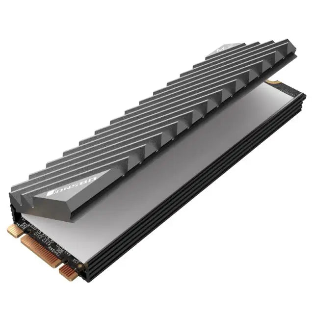 Пасивен охладител Jonsbo M.2 SSD оребрен Сив