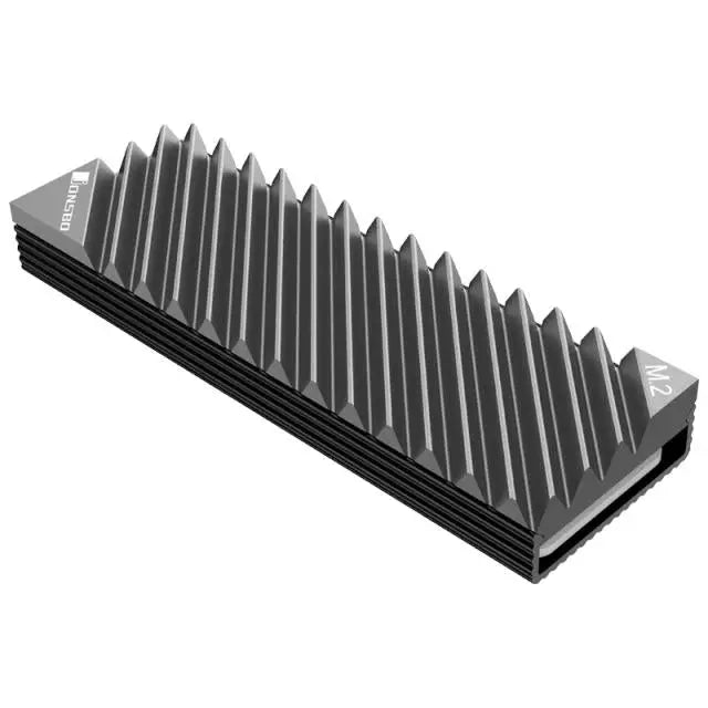 Пасивен охладител Jonsbo M.2 SSD оребрен Сив