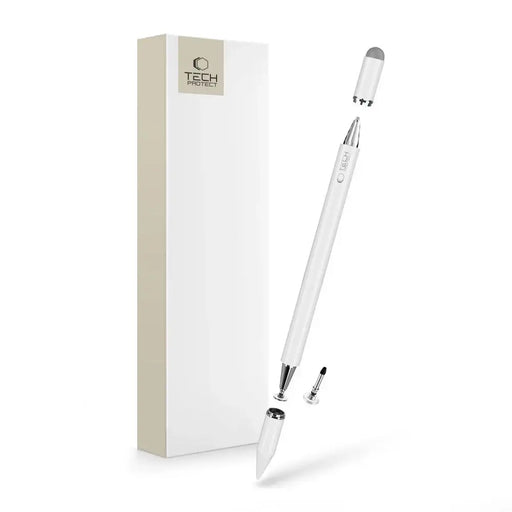 Пасивна писалка Tech-Protect USP200 3-TIP Stylus - бяла