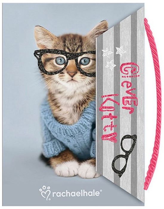 Тефтер с магнитно затваряне Paso Rachael Hale - Clever Kitty, 80 листа