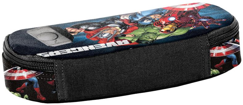 Овален ученически несесер Paso Avengers - С 1 цип