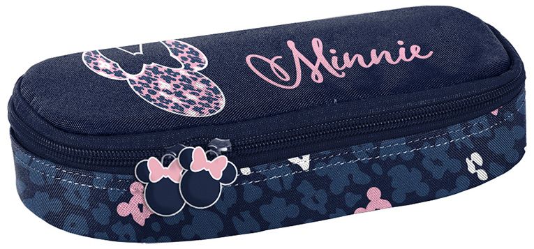 Овален ученически несесер Paso Minnie - С 1 цип