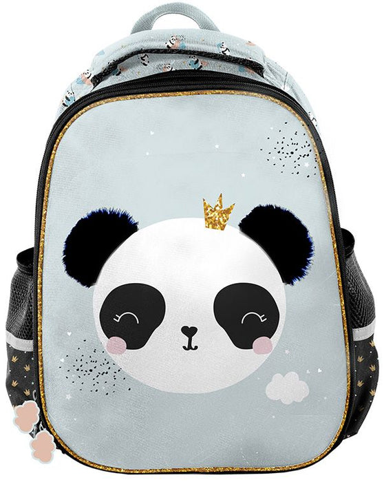 Ергономична твърда раница Paso Panda - С 2 отделения