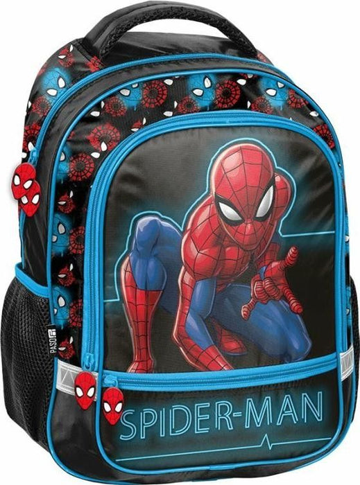 Ученическа раница Paso Spider-man - Вариант 2, с 2 отделения