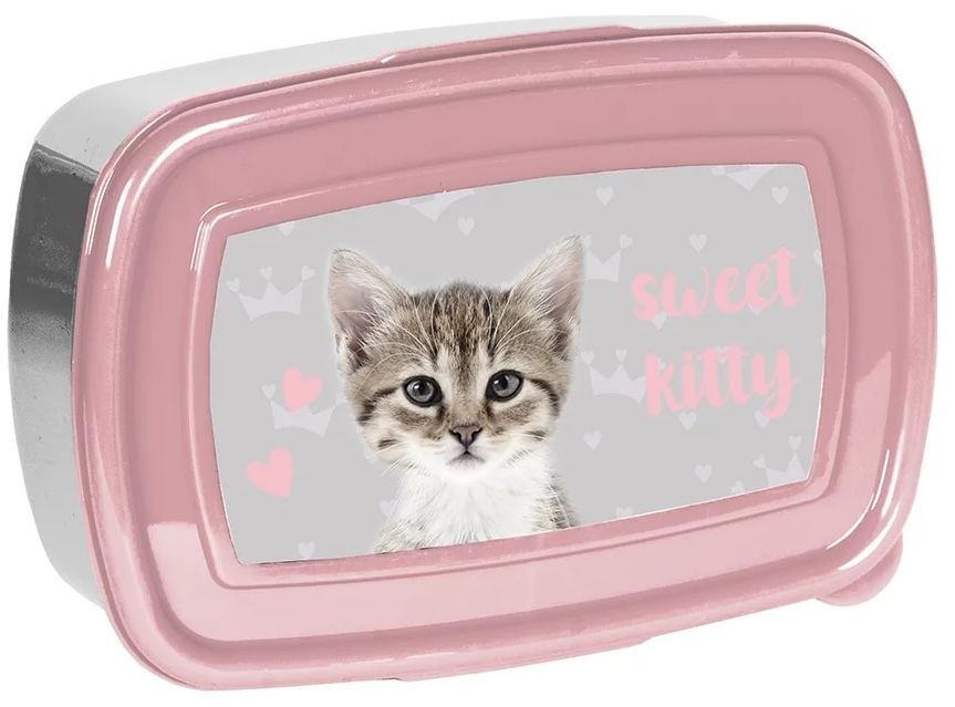 Кутия за храна Paso Cat - Sweet Kitty, 750 ml